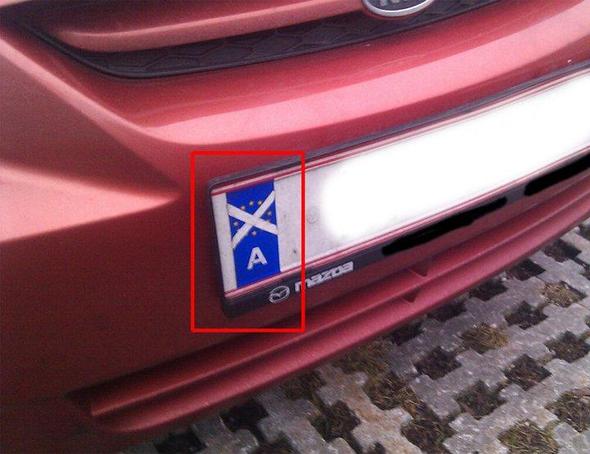 Zu ge-X-tes EU-Zeichen - (Auto, Gesetz, Straßenverkehr)