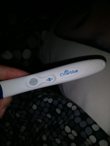Testergebnis 2 Tage nach Fälligkeit der Periode - (Schwangerschaft, Schwangerschaftstest, ClearBlue Frühtest)