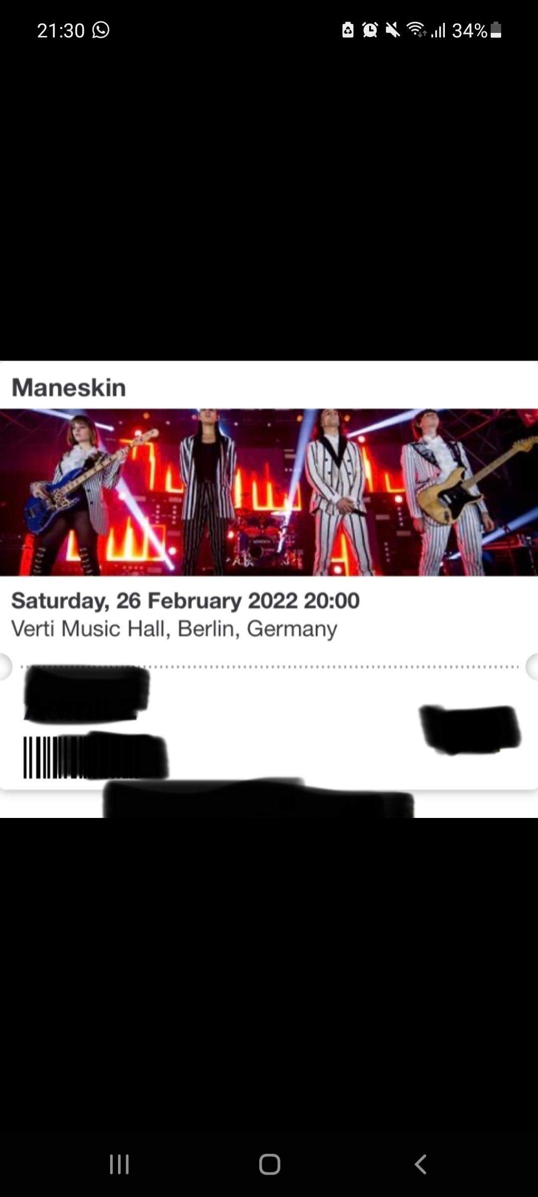 Eventim konzertticket fake? (Konzert, Ticket)