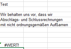 Fehler - (Namen, Excel, Formel)