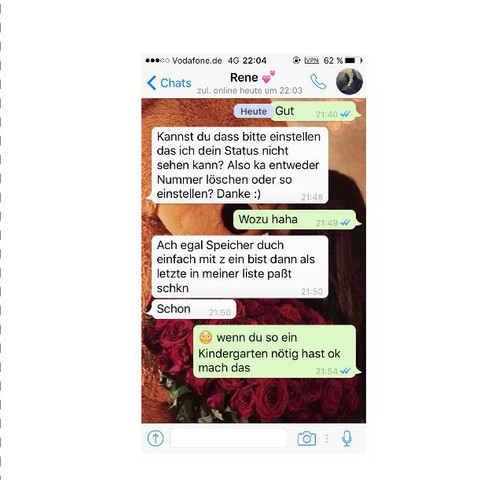 kann exfreund nicht vergessen