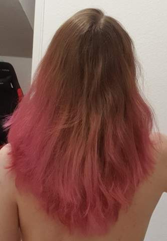 Extensions zu mermaid hair färben?