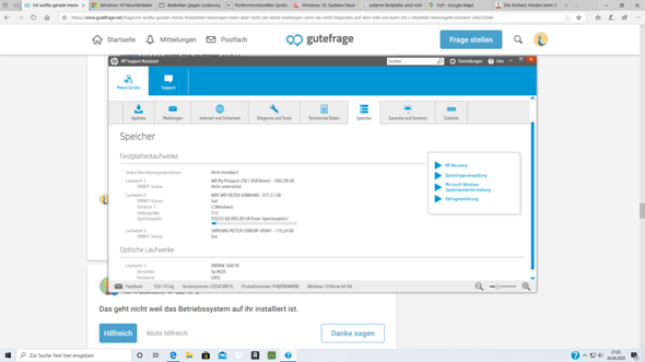 Externe Festplatte Wird Seit Heute Nicht Mehr Erkannt Nicht Kaputt Computer Technik Technologie