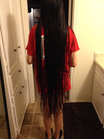 Lange haare extrem Frisur Extrem