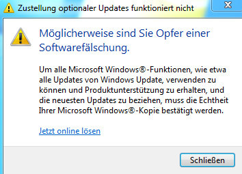 Extrem Wichtig Die Echtheit Dieser Windows Kopie Wurde Noch Nicht Bestatigt Windows 7 Virus Falschung