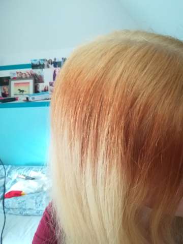 Färben hellbraun nach blondierung Haare schonend