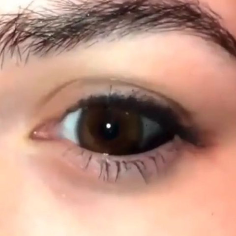 Eyeliner Im Auge Schwarzes Auge Augen Schadlich