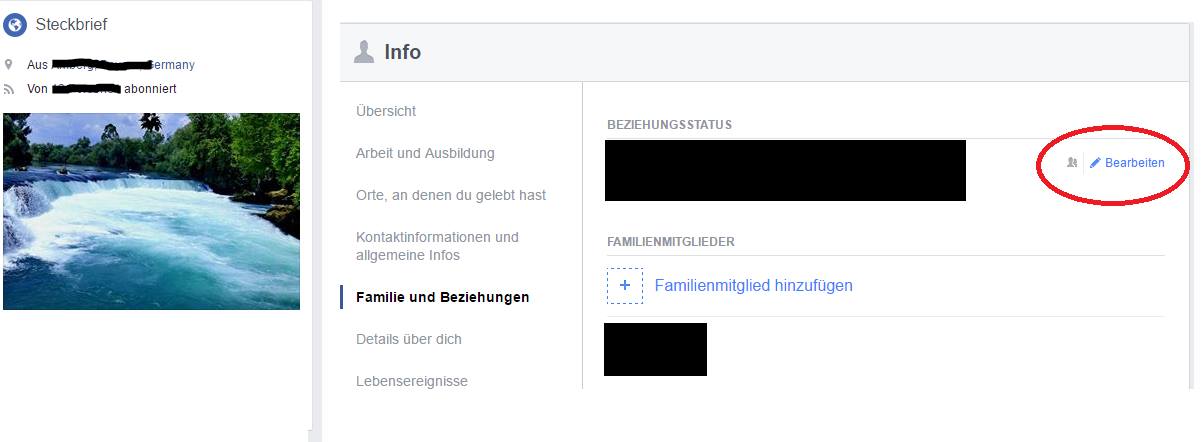 facebook beziehungsstatus