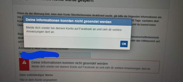 Facebook Account gesperrt. Alte Nummer beim sicherheitscheck.. brauche dringend Hilfe?