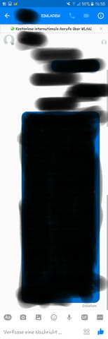 Screenshot vom Messenger - (Facebook, Chat, Messenger)