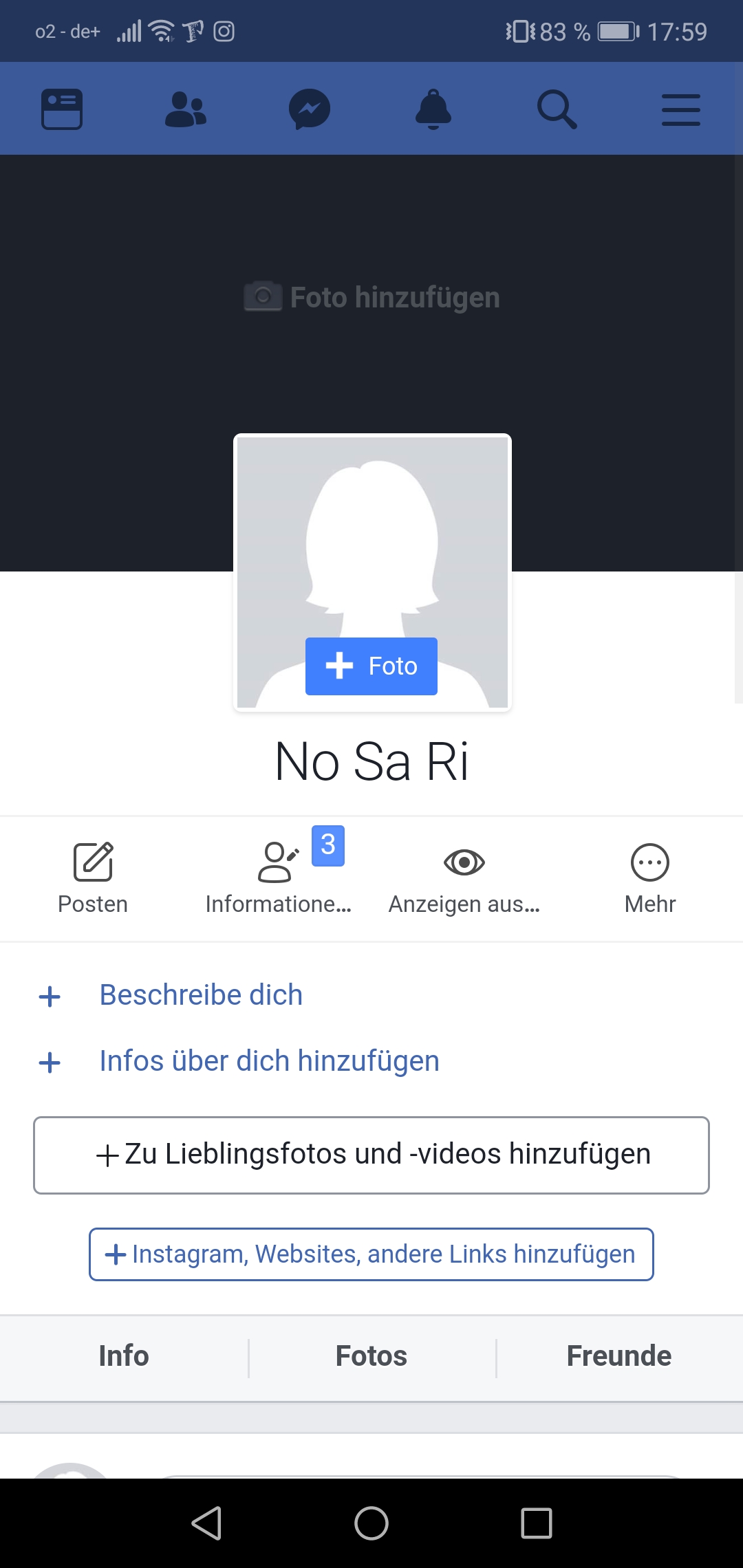 Facebook plötzlich zwei Konten?