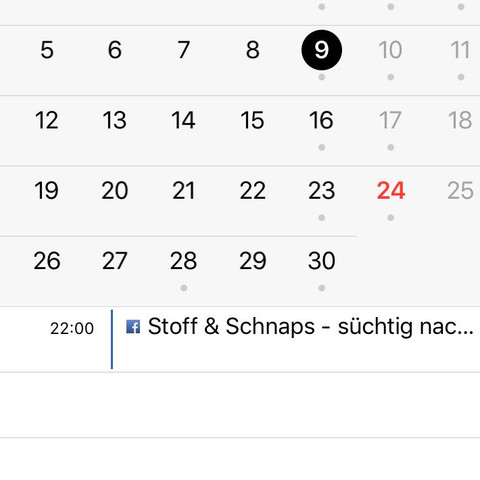 Anhang 3 - (Apple, Facebook, Party)