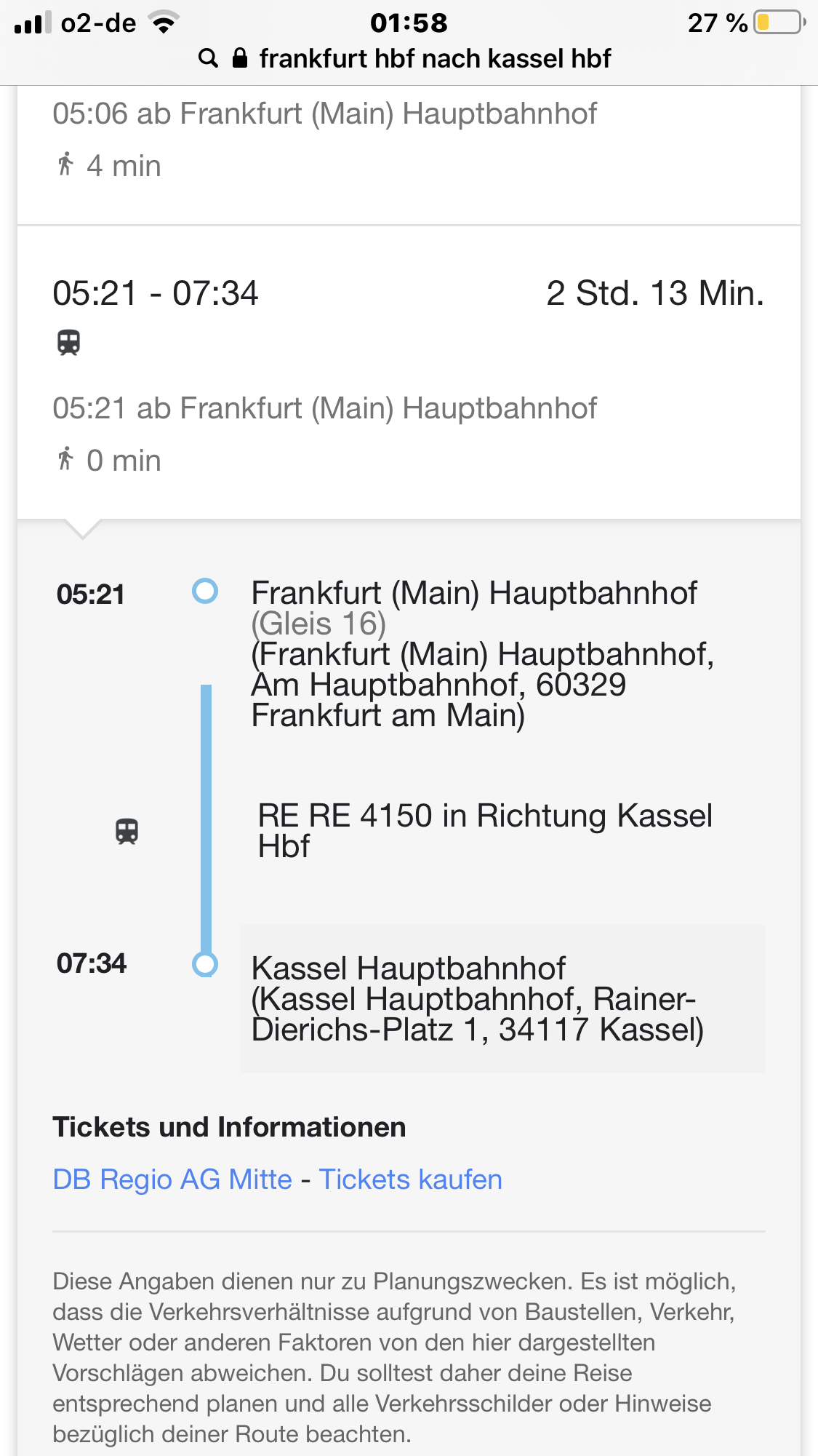 Frankfurt Nach Kassel