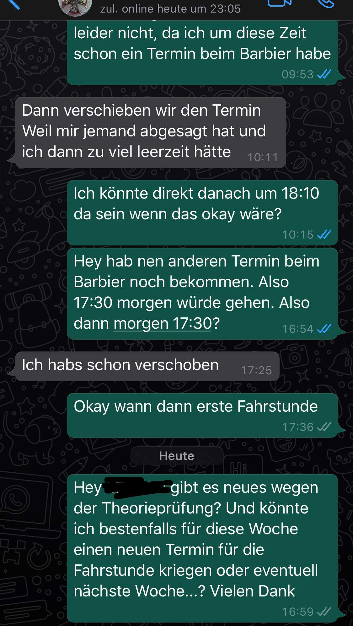 Er Schreibt Nicht Zurück Obwohl Er Online