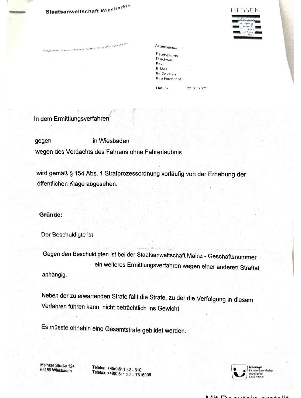 Fahren Ohne Fahrerlaubnis Wann Kommt Der Brief