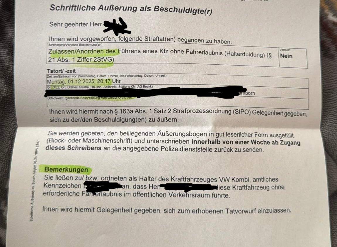 Fahren Ohne Fã¼hrerschein Was Passiert Dem Halter