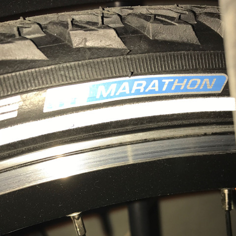 Bild Reifen hinten  - (Fahrrad, Reifen, Felgen)