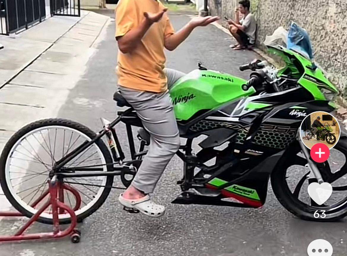 Motorrad Als Fahrrad