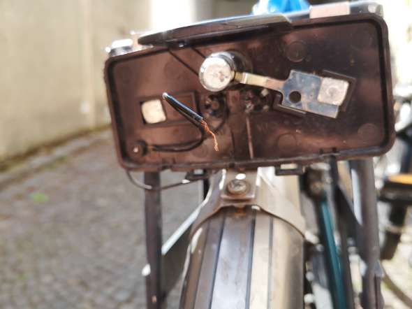 Schaltplan Fahrradbeleuchtung Nabendynamo