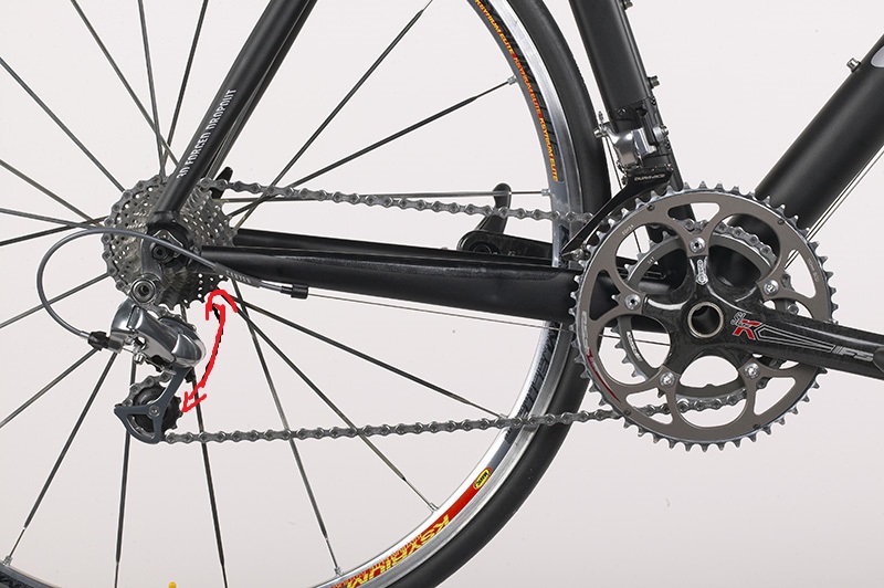 Park tool ews-1 elektronisches schaltwerk multi-tool Fahrrad Schaltwerk blockiert. Kette raus. Wie wieder richtig drauf