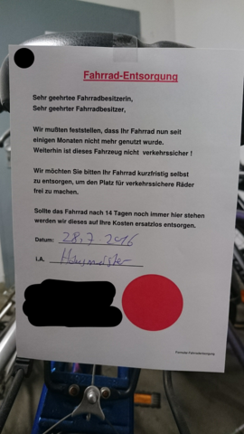 darf der hausmeister mein fahrrad aus dem hausflur entfernen darf der hausmeister mein fahrrad aus dem hausflur entfernen