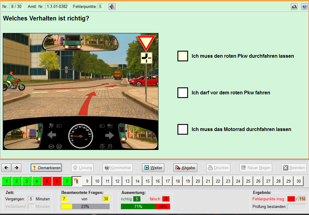 Fahrschultest Fahrschultest