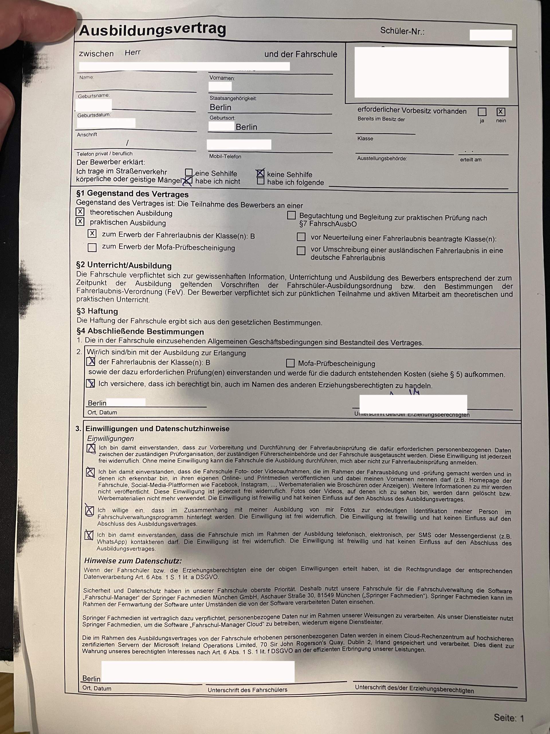 Fahrschule erhöht Preise ohne es mir mitzuteilen? (Geld, Auto und ...