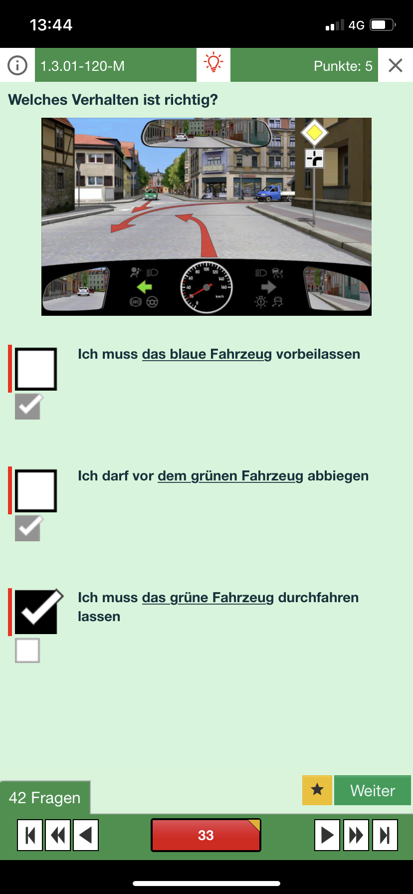 Fahrschule Vorfahrt,Vorrang? (Auto, Auto und Motorrad, Führerschein)