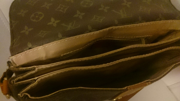 Die Tasche von innen  - (Fälschung, Louis Vuitton)