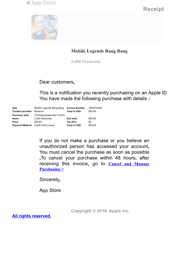 Fake App Store-Rechnung? (Handy, iPhone, Smartphone)