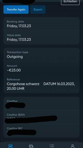 Fake Überweisung bitte anschauen?