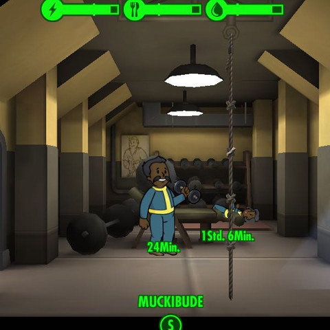 Fallout Shelter Trainingsraum