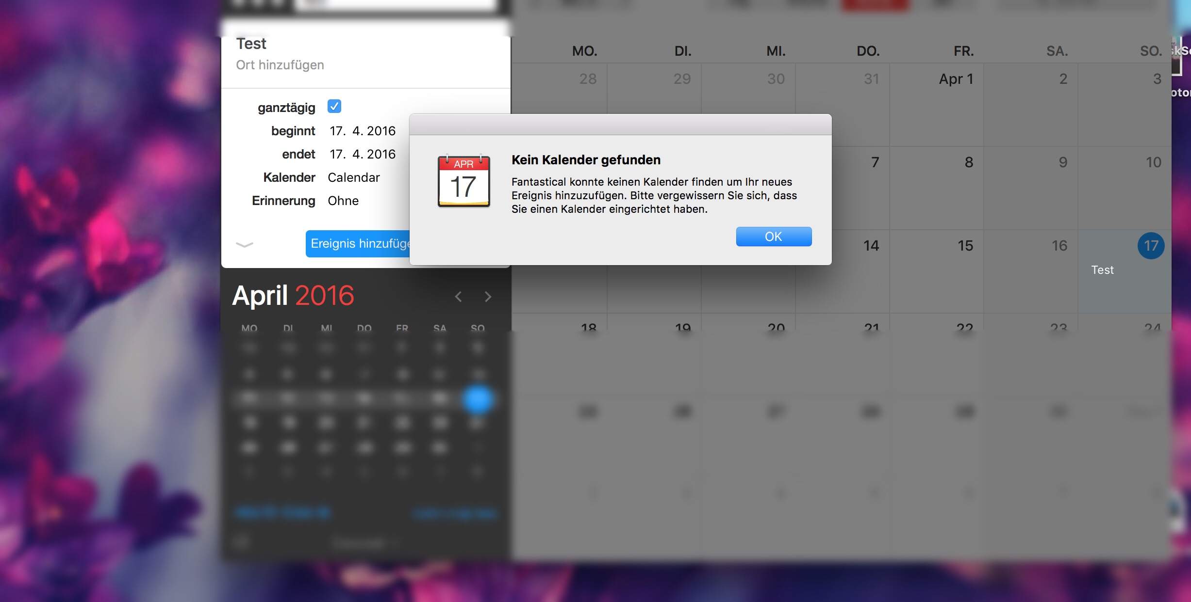 Fantastical 2: Wie erstellt man einen Kalender? (Computer, Software 