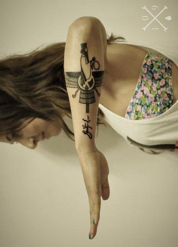 Tattoo Brust Frauen Brustkrebs Mit Einem Brustwarzen