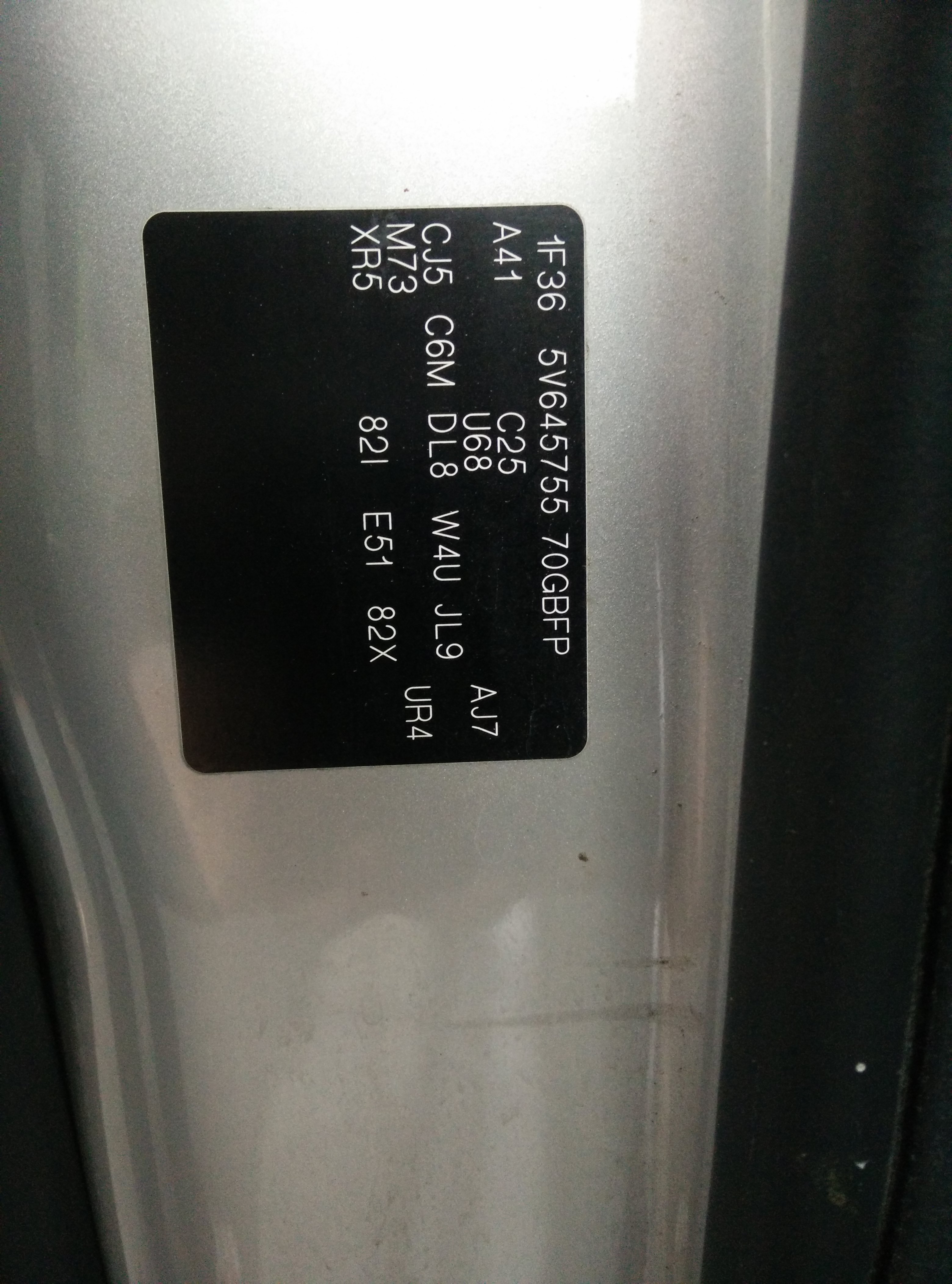 Farbcode Opel Vivaro A (Auto, Farbe, KFZ)