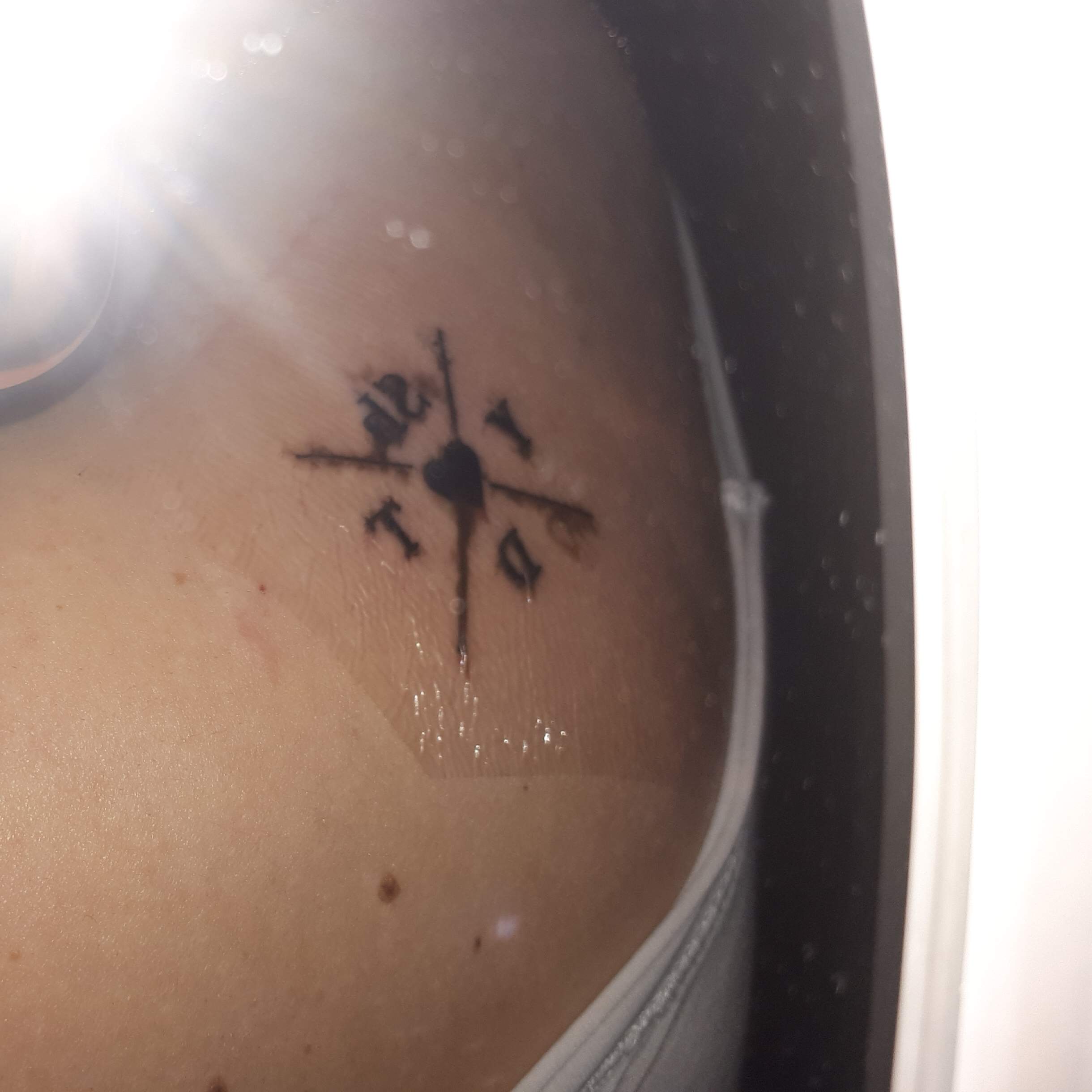 Farbe Und Flussigkeit Unter Der Folie Nach Dem Stechen Gesundheit Und Medizin Tattoo Farbe Und Flussigkeit Unter Der Folie Nach Dem Stechen Gesundheit Und Medizin Tattoo