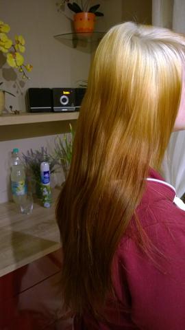 farbunfall orange braune haare durch