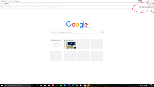 Hier ist das Fast Social - (Computer, Virus, google-chrome)