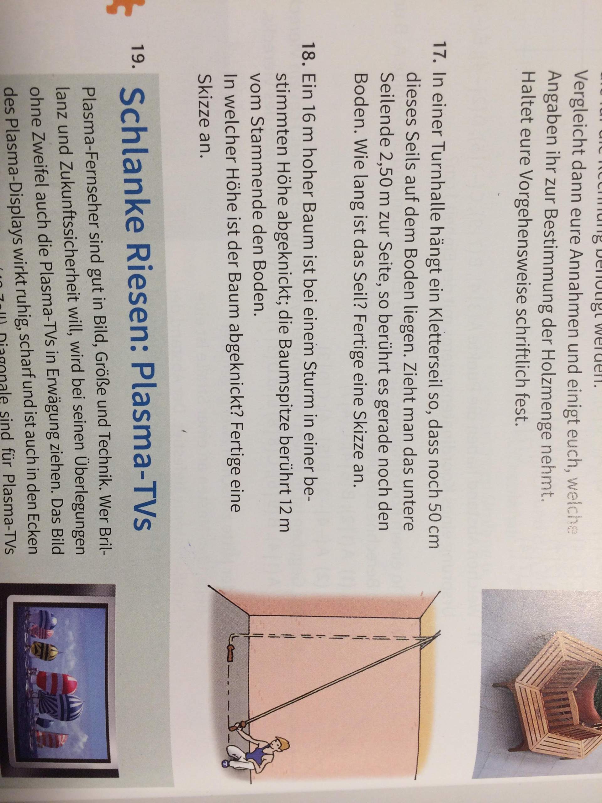 Fehlende Größen im Dreieck berechnen? (Schule, Mathematik)