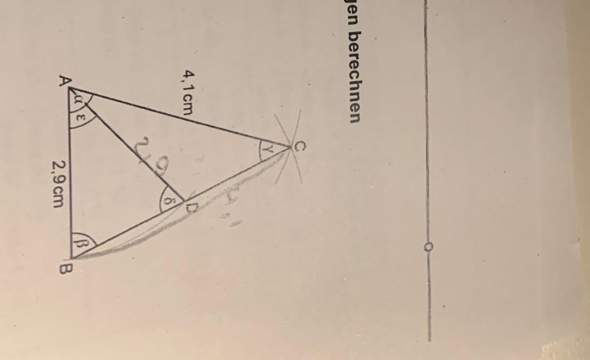 Fehlende Seitenlängen von Dreiecken berechnen?