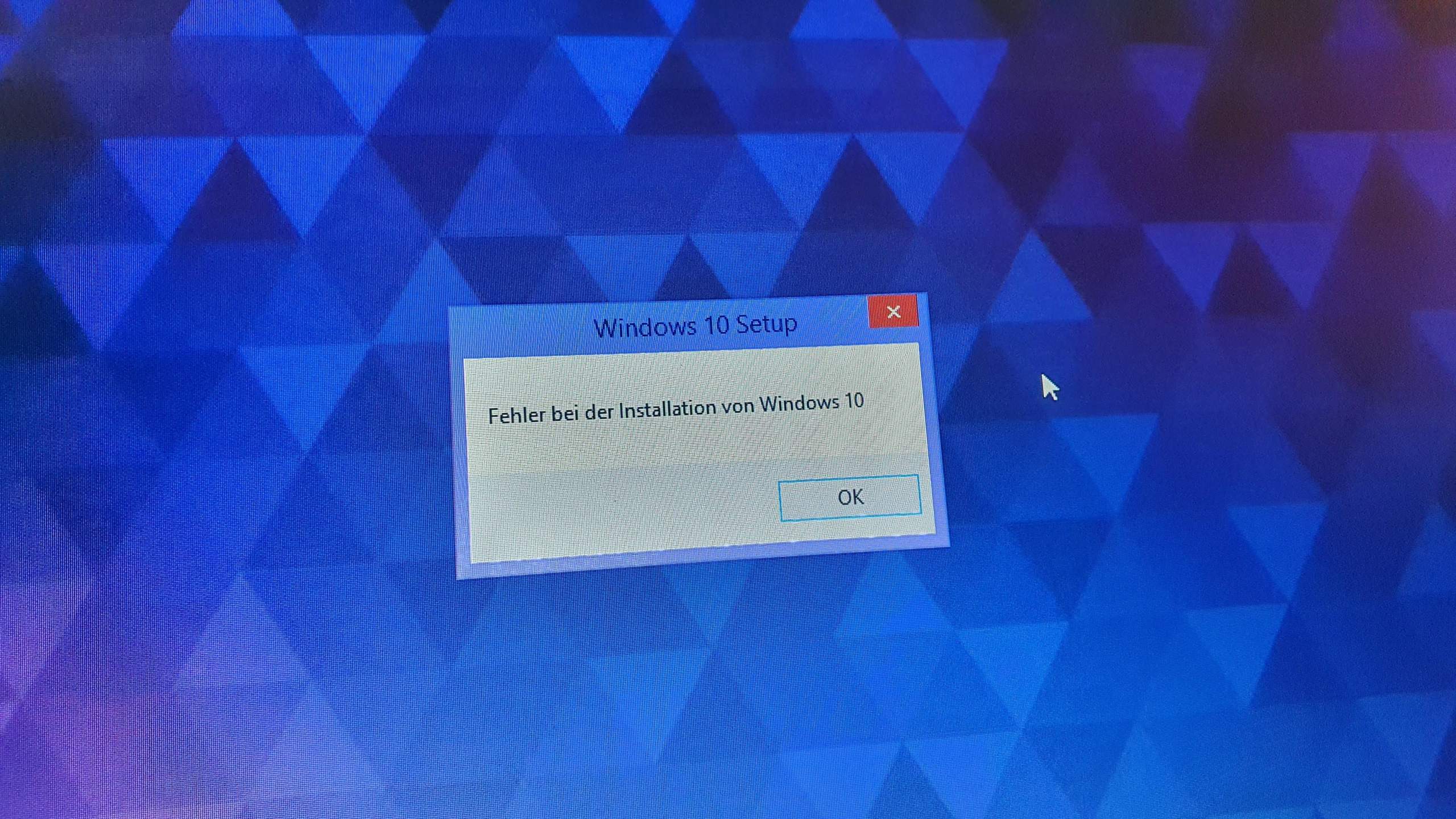 fehler bei der installation von windows 10 media creation tool