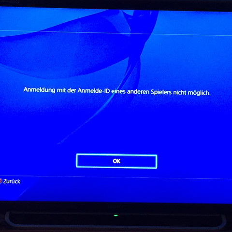 Playstation network login geht nicht