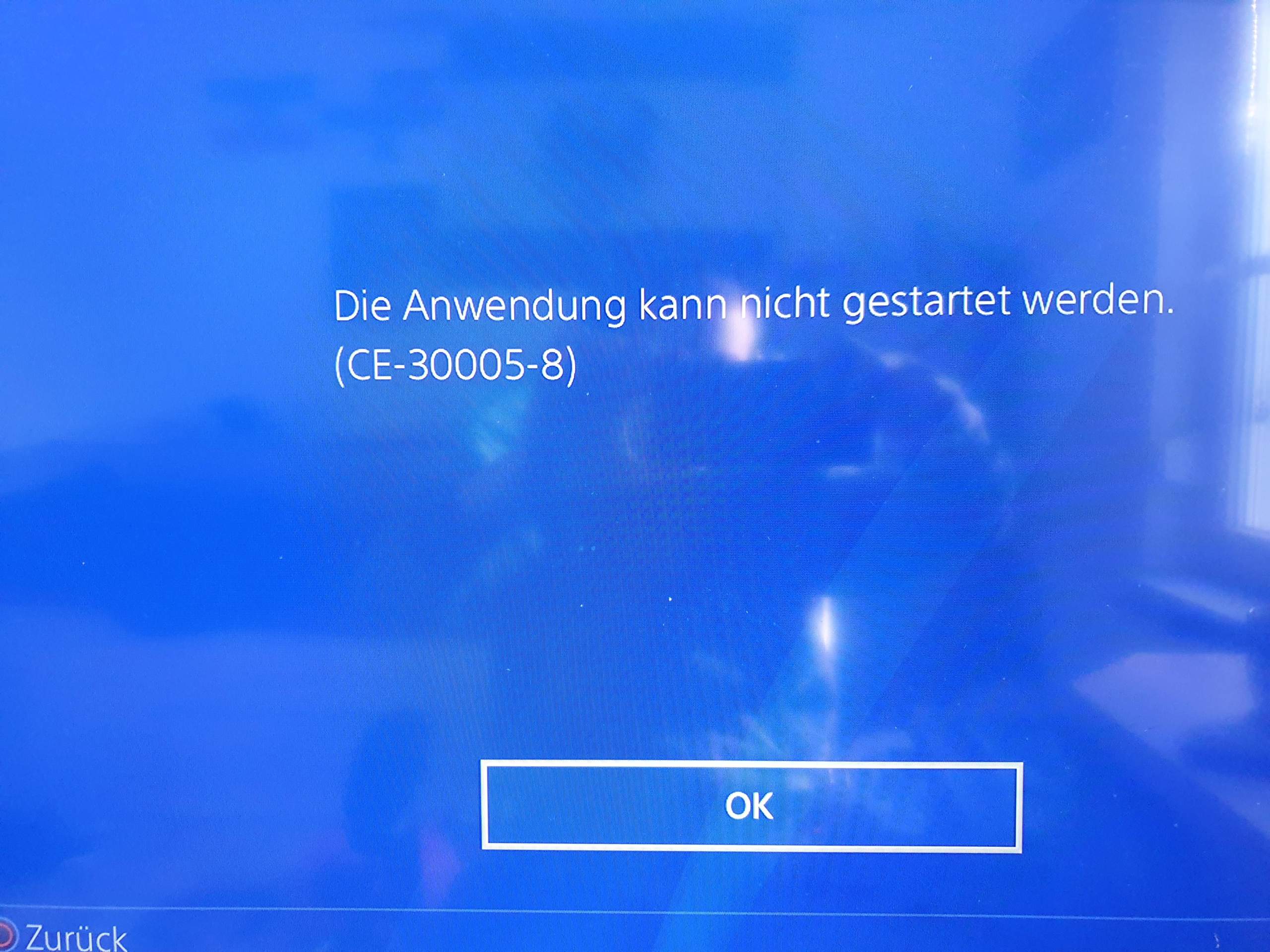 ошибка ce 30005 8