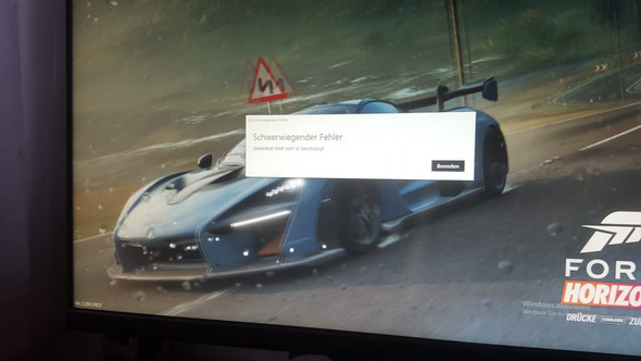 Forza Horizon 4 Stürzt Ab Ohne Fehlermeldung
