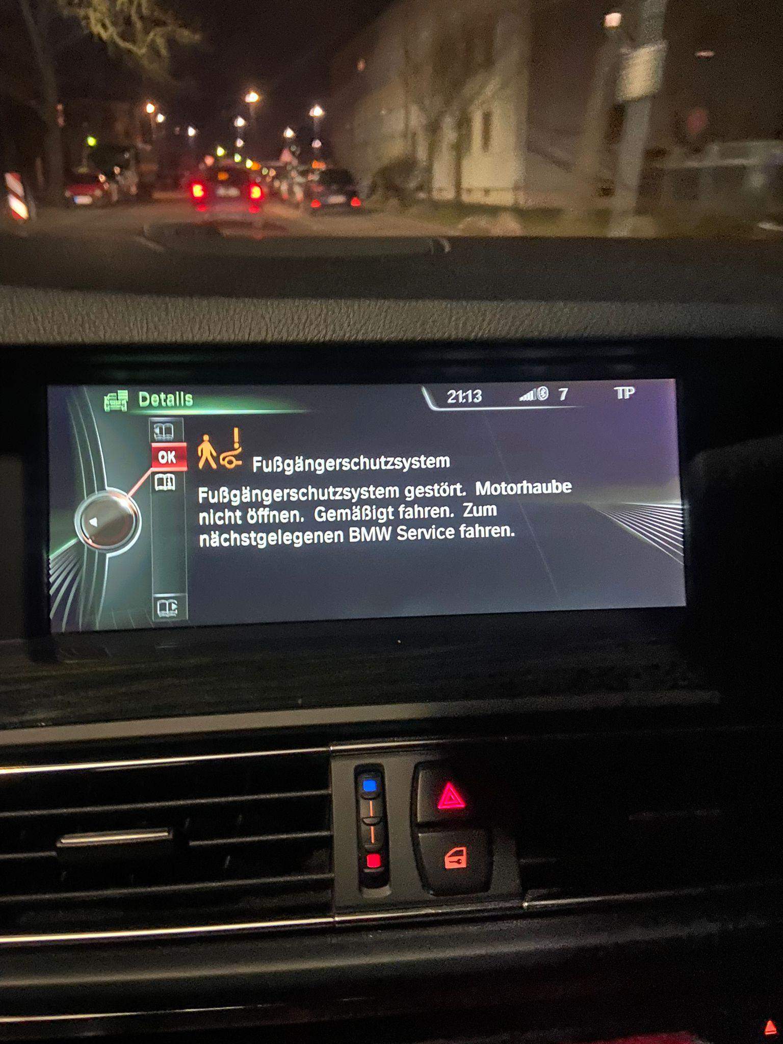 Fehlermeldung bmw f10? Technik, Technologie) Fehlermeldung bmw f10? Technik, Technologie)