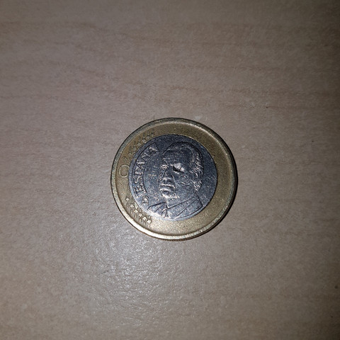 1 Euro - (Geld, Euro, Münzen)