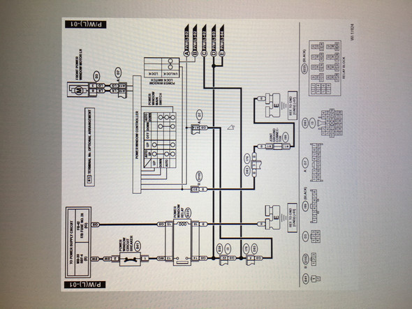 Fensterheber-Verkabelung Subaru Impreza Bj.:2007? (Computer, Technik