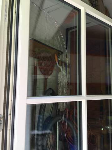 Fensterscheibe Gesprungen Auto Und Motorrad Fenster Glas