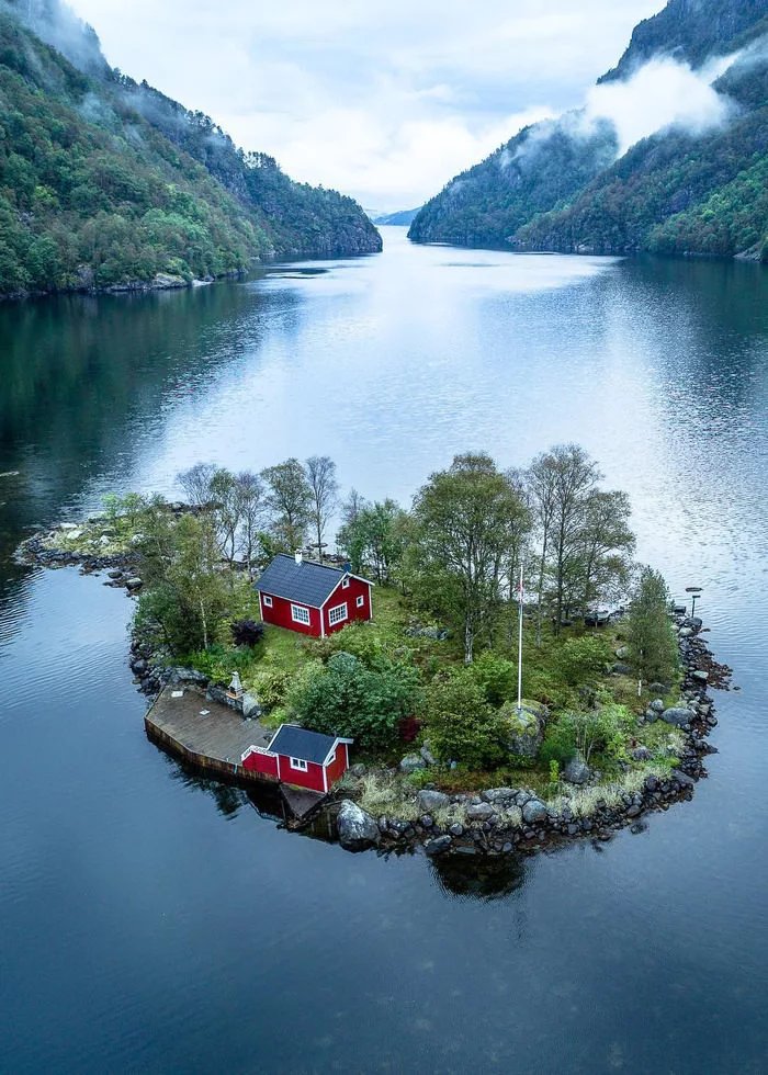 Ferienhaus Norwegen? (Urlaub, Wasser, See)