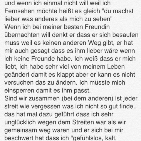 Eifersucht text an freund Eifersucht text an freund